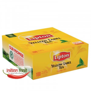 Lipton Yellow Label Tea (Ceai Negru Lipton Pliculete) 100 Tea Bags