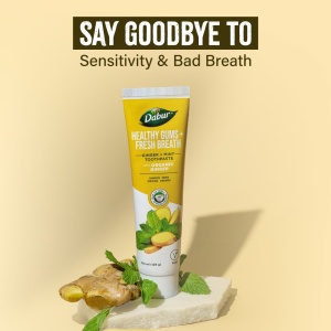 Dabur Organic Ginger & Mint Toothpaste - 100 ml - Img 6