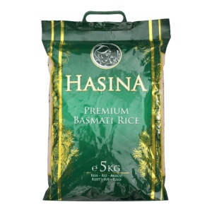 HASINA EXTRA LONG BASMATI RICE Orez Aromatic Premium Bob Extra Lung 5 kg