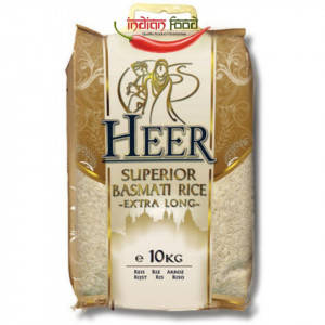 Heer Superior Basmati Rice Extra Long (Orez Basmati Bob Lung) 10kg
