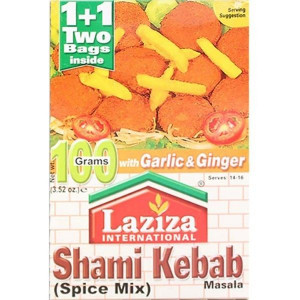 LAZIZA Shami Kebab Masala (Condiment pentru Kebab) 100g