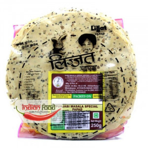Lijjat Punjabi Masala Papads (Snacks Indian Condimentat) 200g