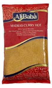 ALIBABA MADRAS CURRY PWD HOT 1KG
