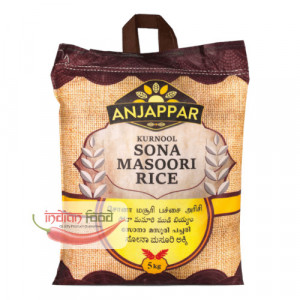 Anjappar Sona Masoori Rice Kurnool Orez Sona Masoori 5kg