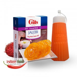 GITS Jilebi Mix with Maker Covrigei Indieni Insiropati SemiPreparati 100g - Img 2