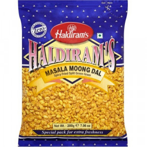 HALDIRAM Moong Dal Masala (Snacks Indian de Linte Galbena Condimentat ) 200g