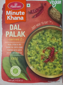 Haldirams Ready To Eat Dal Palak 300g