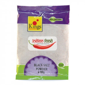 Kings Kala Namak Black Salt Powder (Sare Neagra) 100g