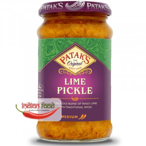PATAKS Lime Pickle Medium Muraturi Indiene de Lamaie Mediu 283g