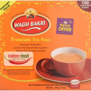Wagh Bakri Premium Tea 100Bags (Ceai Negru Calitate Premium) 100pliculete