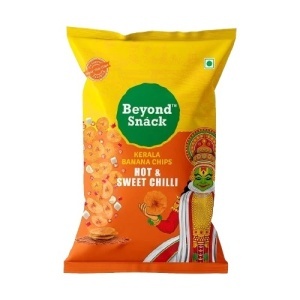 BEYOND BANANA CHIPS HOT & SWEET CHILLI 100g