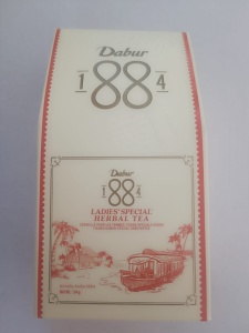 Dabur 1884 Ladies Special Herbal Tea Ceai din plante special pentru femei 54 g 20 pliculete