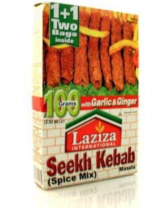 LAZIZA Seekh Kebab Masala (Condiment pentru Kebab si Gratar) 100g