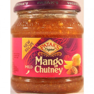 PATAKS Mango Chutney Mild Pasta de Mango Dulce 340g