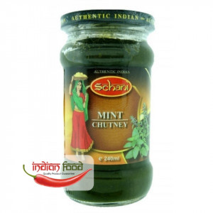 Schani Mint Chutney Pasta de Menta Chutney 240ml