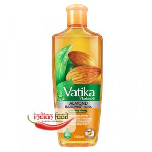 VATIKA Enriched Almond Hair Oil (Ulei de Migdale pentru Par, Ulei de cocos + Seminte de Susan) 200ml