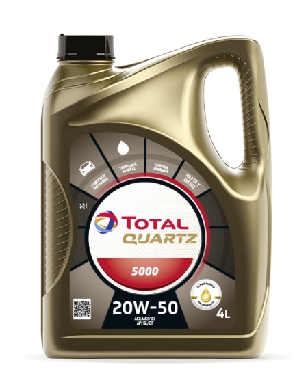 Ulei motor Total Quartz 5000 20W50 4L - 166462