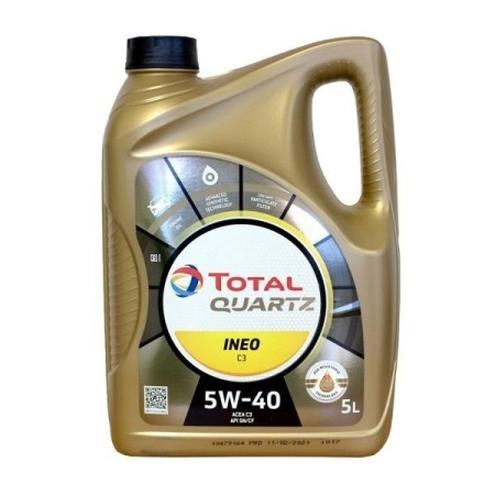 Ulei motor Total Quartz Ineo C3 5W40 5L - 213790