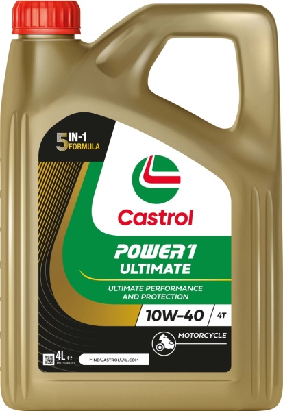 Ulei moto Castrol Power1 Ultimate 4T 10W40 4L - 15FFA2