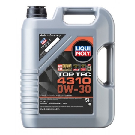 Ulei motor Liqui Moly Top Tec 4310 0W30 5L - 2362