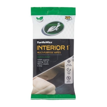 Set 24 servetele Turtle Wax Intretinere interior Multi-Purpose