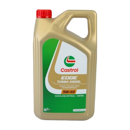 Ulei motor Castrol Edge Turbo Diesel 5W40 5L - 15F81B