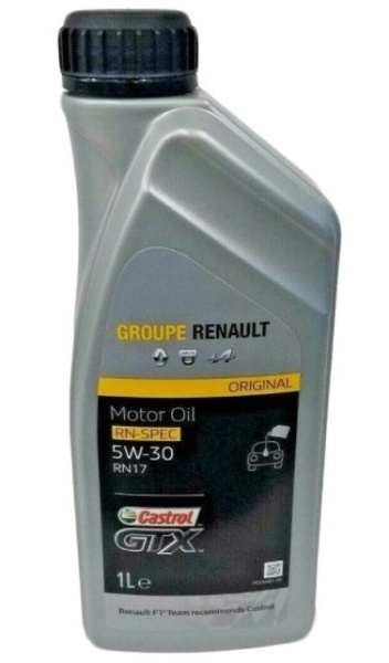 Ulei motor Renault OE Castrol GTX RN-Spec RN17 5W30 1L - 7711943679