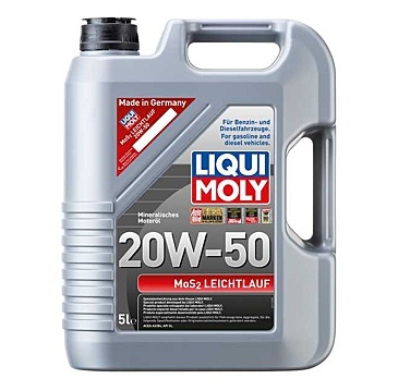 Ulei motor Liqui Moly MOS2 Low-Friction SAE 20W50 5L - 1212