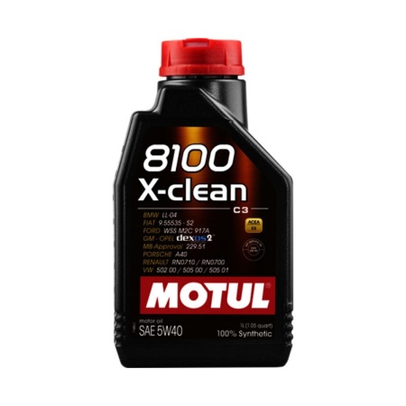 Ulei motor Motul 8100 X-Clean 5W40 1L - 102786