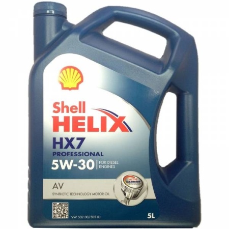 Ulei motor Shell Helix HX7 Professional AV 5W30 5L - SHEN0084