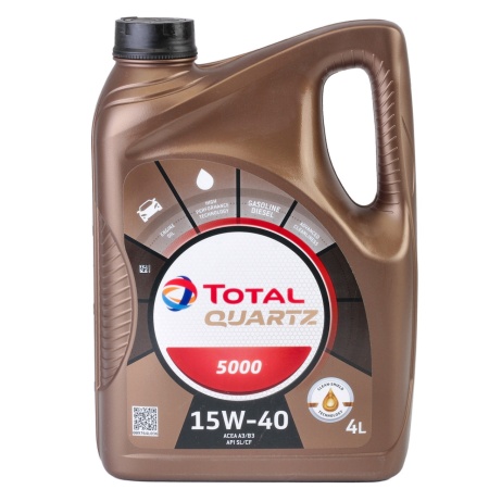 Ulei motor Total Quartz 5000 15W40 4L - 166482