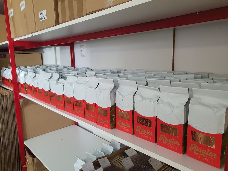 Cafea AVIATOR în cantități mai mari.