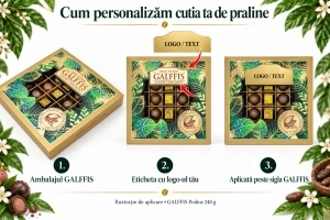Cutie GALFFIS, selectie de praline 240 g