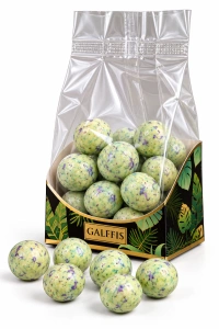 Drajeuri GALFFIS cu afine de pădure și ciocolată albă, 100 g