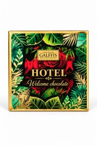 HOTEL Welcome chocolate GALFFIS, 20 g – ambalaj pentru hoteluri