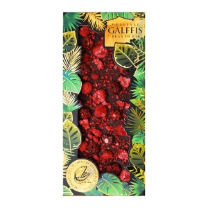 Ciocolata GALFFIS neagra cu zmeura 100 g