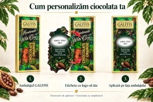 Ciocolata neagra cu crema de portocale 100 g