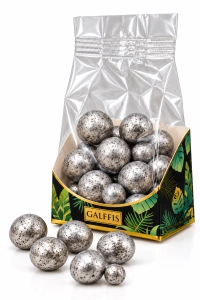 Drajeuri GALFFIS din ciocolată neagră cu chili, 100 g