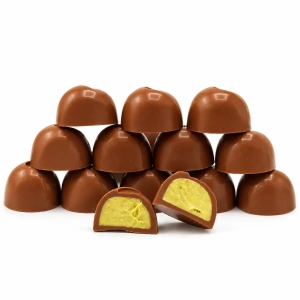 Praline lapte cu crema de fistic – for HoReCa