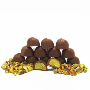 Praline lapte cu crema de fistic - Img 4