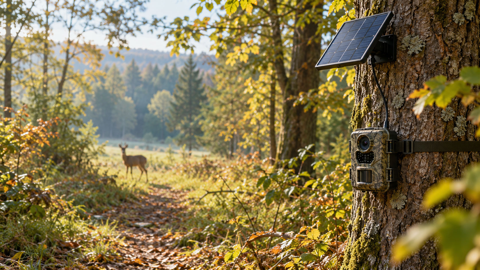 Cameră de vânătoare cu panou solar: când merită și ce trebuie să verifici?
