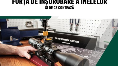 Strângerea corectă a inelelor de prindere pe lunetele de armă