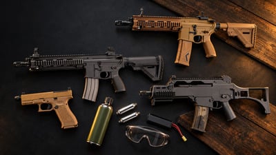 Green gas, CO₂ sau electric: ce sistem airsoft este potrivit pentru tine?