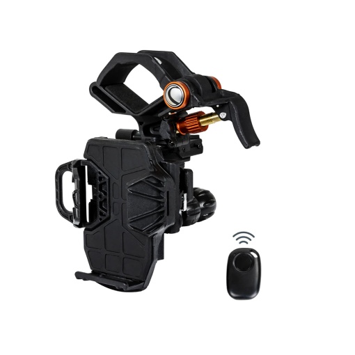 Adaptor universal pentru smartphone NexYZ DX cu reglare pe 3 axe si declansator BlueTooth Celestron