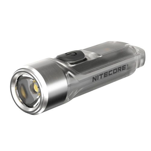 Lanterna reincarcabila cu UV Nitecore Tiki GITD, 300 lumeni, 71 m
