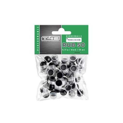 Bile de cauciuc Umarex T4E Performance Precision RUB 50, cal. 50, 0.75 g, 50 bucati