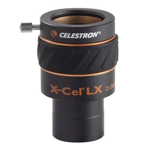 Lentila Barlow Celestron X-Cel LX 2x, 1.25 inch