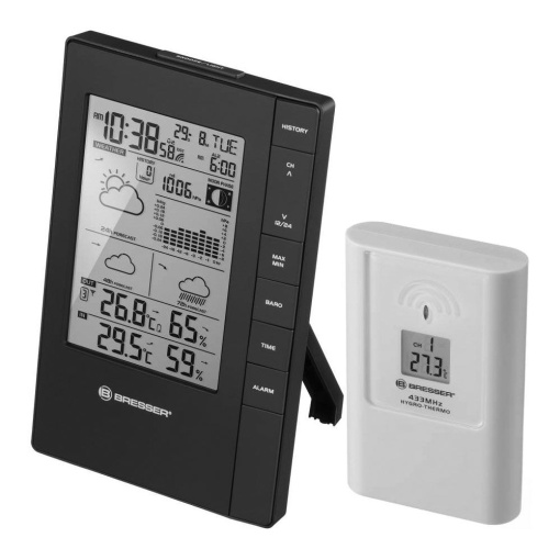 Statie meteo Bresser Temeotrend FSX 7060200, termometru, higrometru, barometru