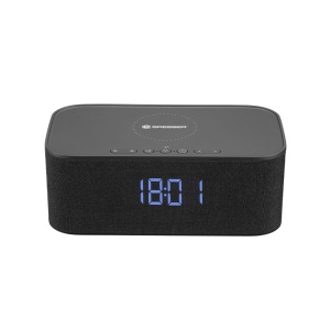 Boxa portabila bluetooth cu ceas si statie de incarcare wireless Bresser BCC1001 - Img 3