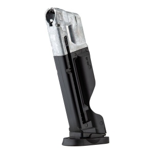 Pistol paintball cu bile de cauciuc/creta/vopsea Umarex Smith & Wesson M&P9 M2.0 T4E, cal. .43 – black, 5 jouli - Img 5